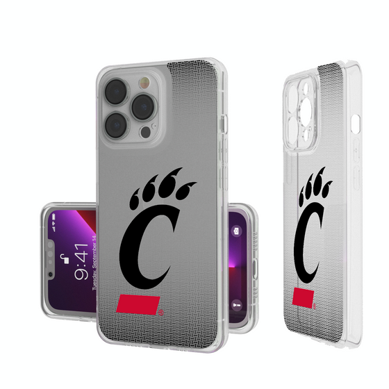 Cincinnati Bearcats Linen Clear Phone Case-0