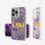 Louisiana State University Tigers Paisley Clear Case-0