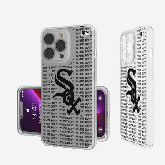 Chicago White Sox Blackletter Clear Case-0