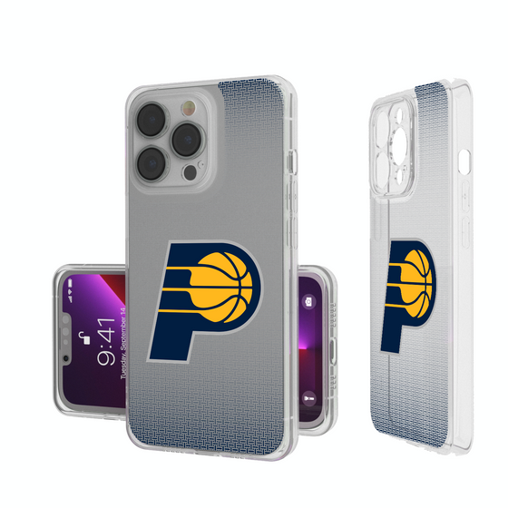 Indiana Pacers Linen Clear Phone Case-0