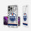 Edmonton Oilers Ice Stripe Clear Case-0