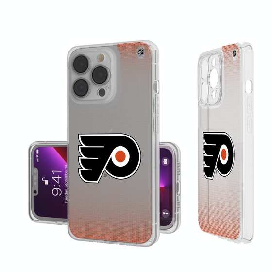 Philadelphia Flyers Linen Clear Phone Case-0