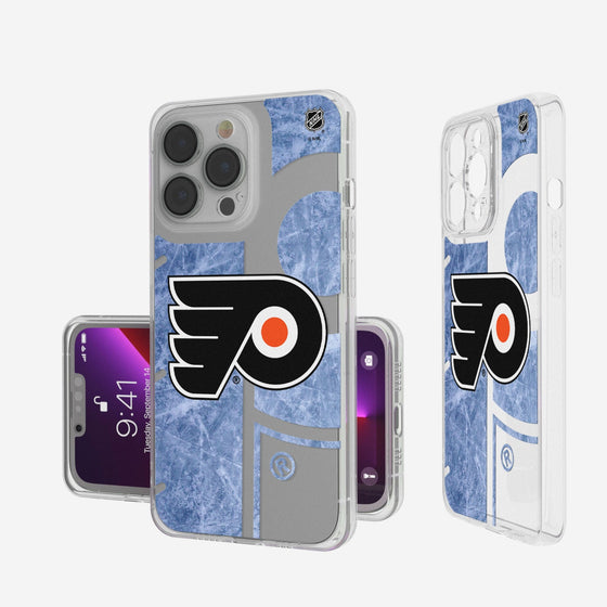 Philadelphia Flyers Ice Tilt Clear Case-0
