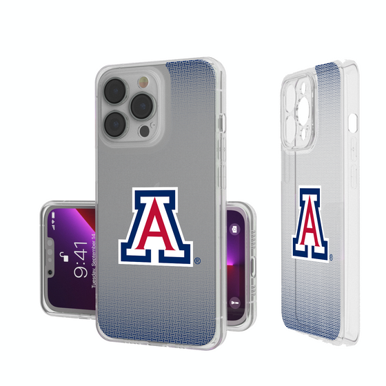 Arizona Wildcats Linen Clear Phone Case-0