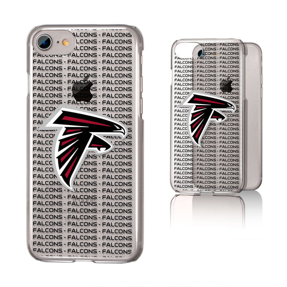 Atlanta Falcons Blackletter Clear Case - 757 Sports Collectibles