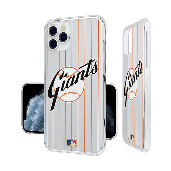 San Francisco Giants 1958-1967 - Cooperstown Collection Pinstripe Clear Case - 757 Sports Collectibles