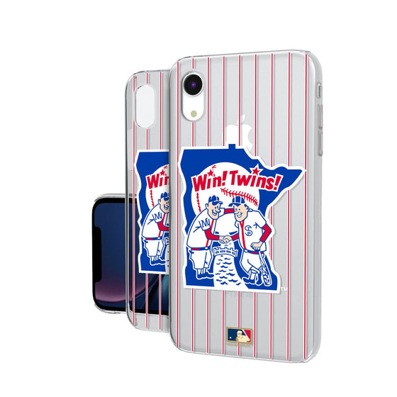 Minnesota Twins 1976-1986 - Cooperstown Collection Pinstripe Clear Case - 757 Sports Collectibles