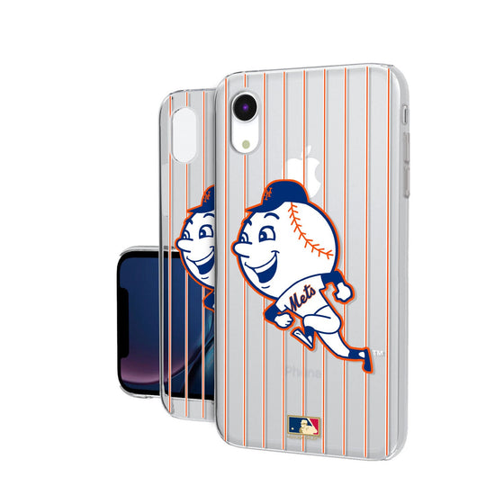 New York Mets 2014 - Cooperstown Collection Pinstripe Clear Case - 757 Sports Collectibles