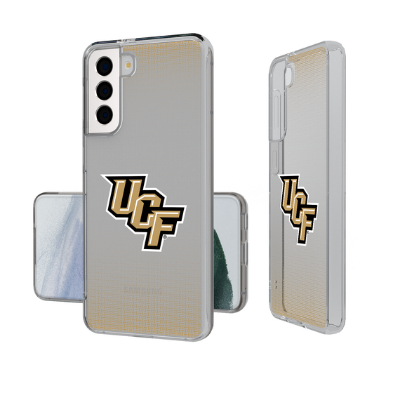 Central Florida Golden Knights Linen Clear Phone Case-1
