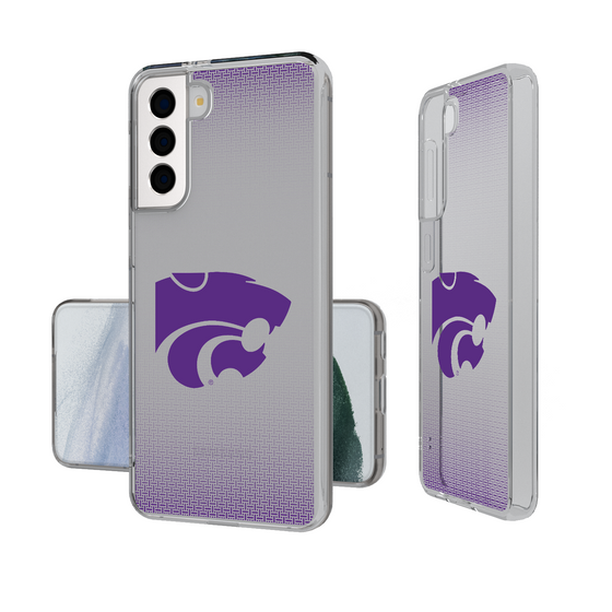 Kansas State Wildcats Linen Clear Phone Case-1