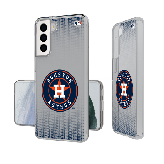 Houston Astros Linen Clear Phone Case-1