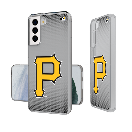 Pittsburgh Pirates Linen Clear Phone Case-1
