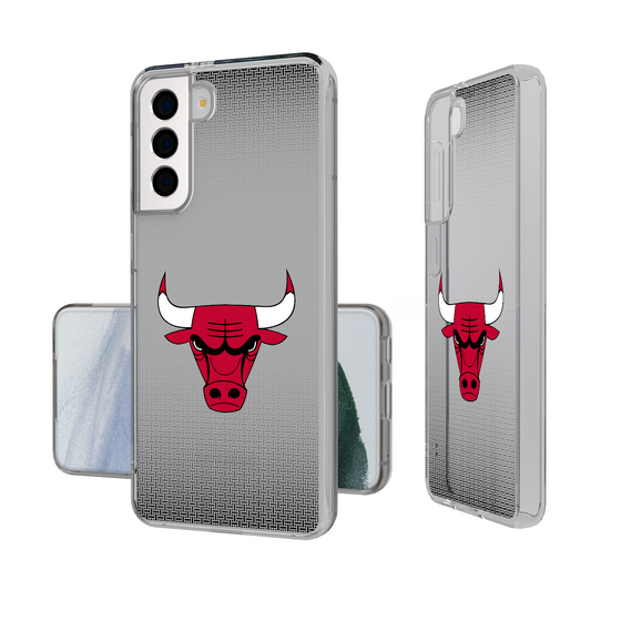 Chicago Bulls Linen Clear Phone Case-1