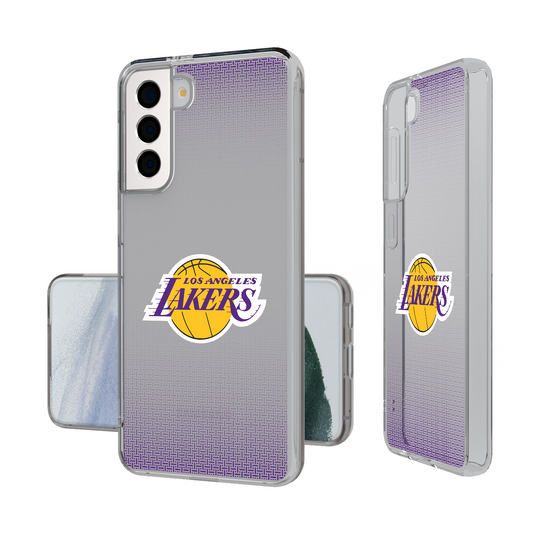 Los Angeles Lakers Linen Clear Phone Case-1