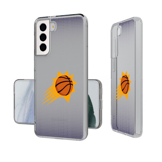 Phoenix Suns Linen Clear Phone Case-1