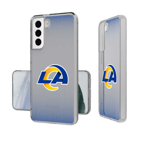 Los Angeles Rams Linen Clear Phone Case-1