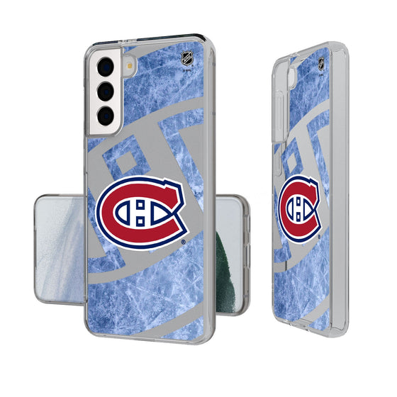 Montreal Canadiens Ice Tilt Clear Case-1