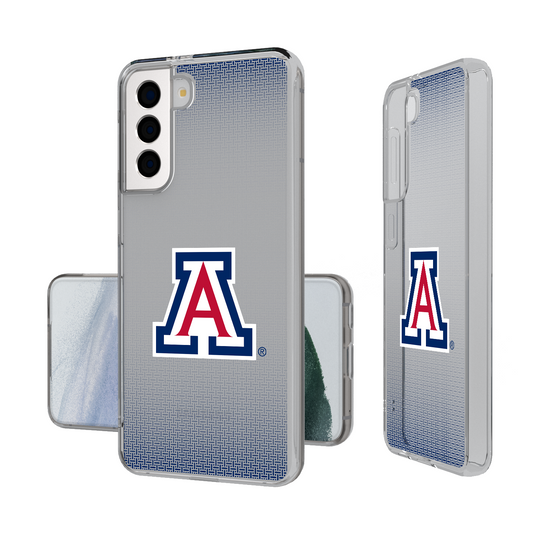 Arizona Wildcats Linen Clear Phone Case-1