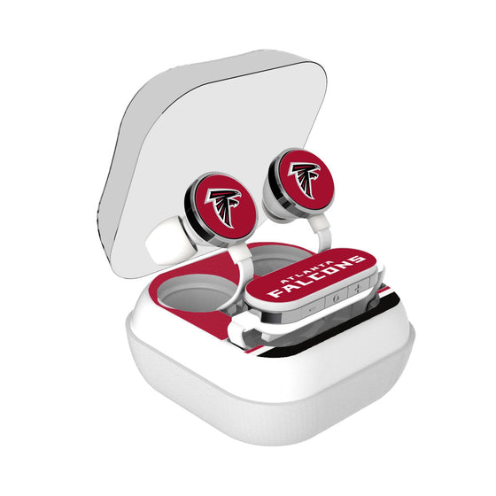 Atlanta Falcons Stripe Wireless Earbuds - 757 Sports Collectibles