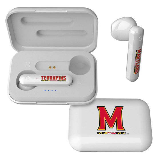 Maryland Terrapins Insignia Wireless TWS Earbuds-0