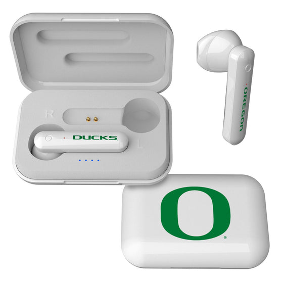 Oregon Ducks Insignia Wireless Earbuds-0