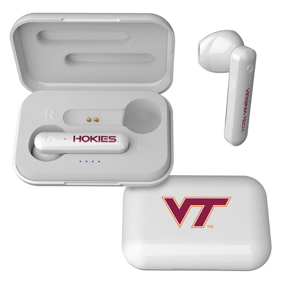 Virginia Tech Hokies Insignia Wireless Earbuds-0