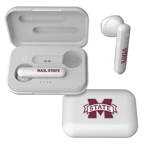 Mississippi State Bulldogs Insignia Wireless Earbuds-0