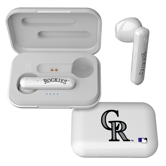 Colorado Rockies Insignia Wireless Earbuds - 757 Sports Collectibles