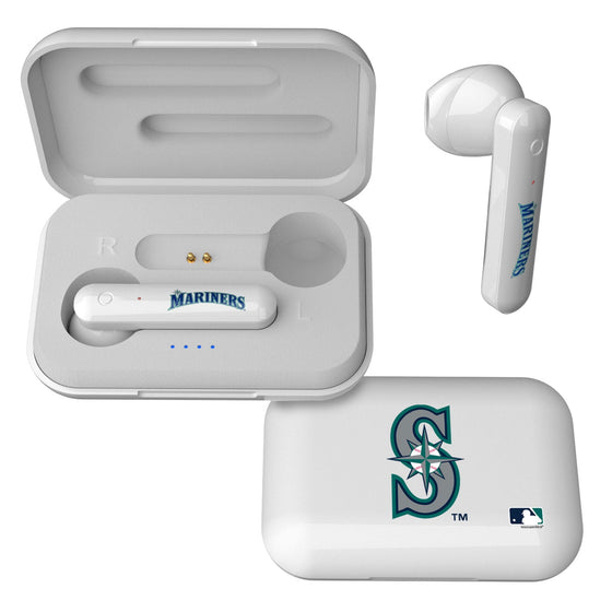 Seattle Mariners Insignia Wireless Earbuds - 757 Sports Collectibles