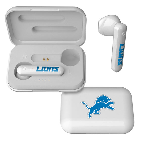 Detroit Lions Insignia Wireless Earbuds - 757 Sports Collectibles