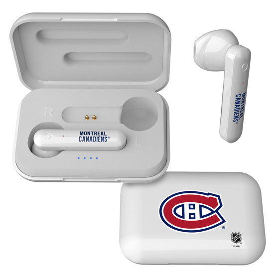 Montreal Canadiens Insignia Wireless Earbuds-0