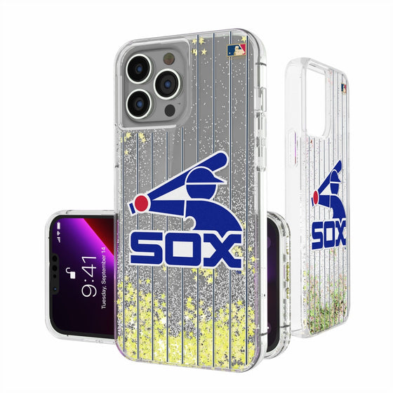 Chicago White Sox 1976-1981 - Cooperstown Collection Pinstripe Gold Glitter Case - 757 Sports Collectibles