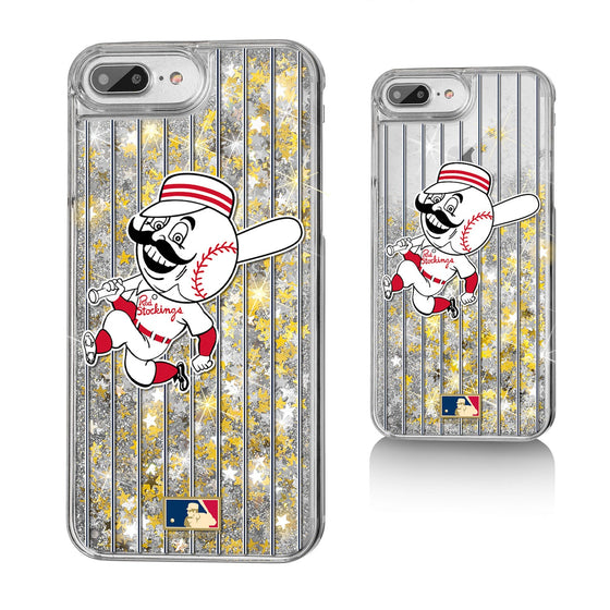 Cincinnati Reds 1953-1967 - Cooperstown Collection Pinstripe Gold Glitter Case - 757 Sports Collectibles