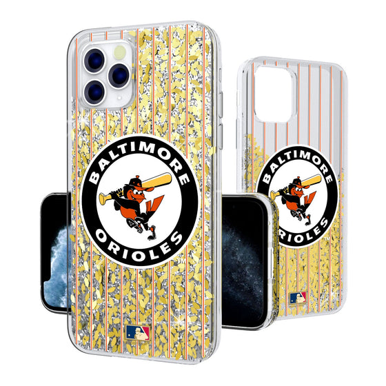 Baltimore Orioles 1966-1969 - Cooperstown Collection Pinstripe Gold Glitter Case - 757 Sports Collectibles
