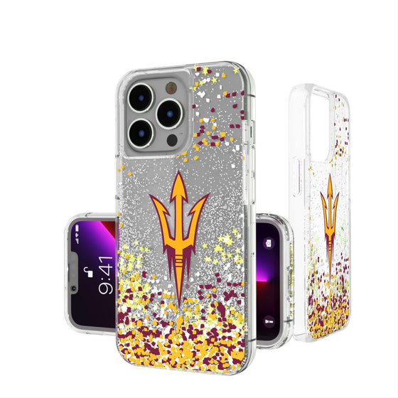 Arizona State Sun Devils Confetti Glitter Case-0