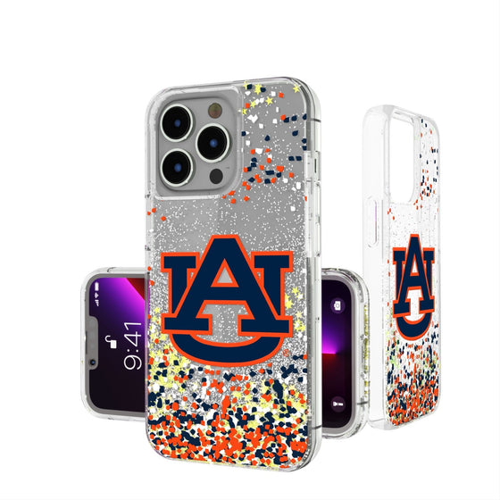 Auburn Tigers Confetti Glitter Case-0