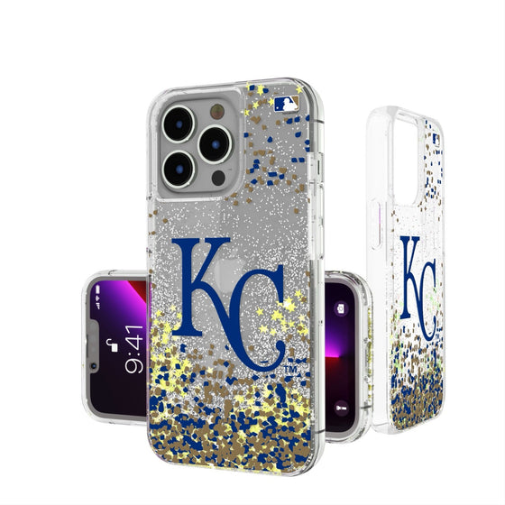 Kansas City Royals Confetti Gold Glitter Case - 757 Sports Collectibles