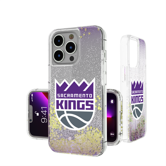Sacramento Kings Linen Glitter Phone Case-0