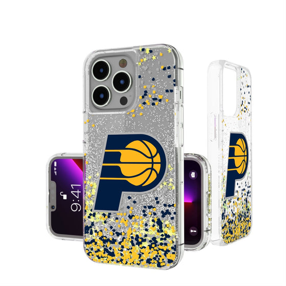 Indiana Pacers Confetti Glitter Case-0
