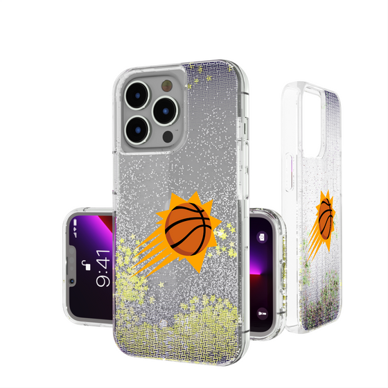 Phoenix Suns Linen Glitter Phone Case-0