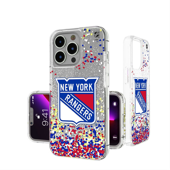 New York Rangers Confetti Glitter Case-0