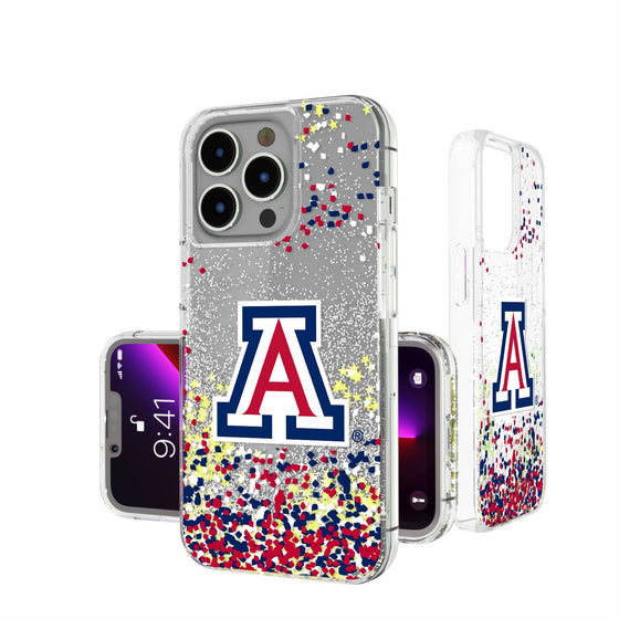 Arizona Wildcats Confetti Glitter Case-0