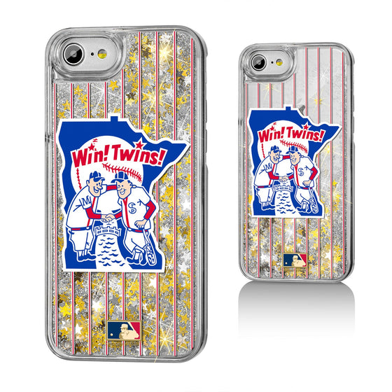 Minnesota Twins 1976-1986 - Cooperstown Collection Pinstripe Gold Glitter Case - 757 Sports Collectibles