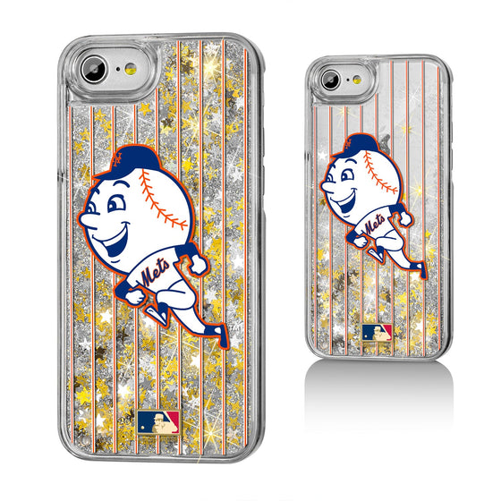 New York Mets 2014 - Cooperstown Collection Pinstripe Gold Glitter Case - 757 Sports Collectibles