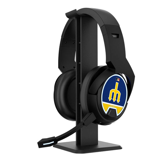 Seattle Mariners 1977-1980 - Cooperstown Collection Stripe Gaming Headphones - 757 Sports Collectibles
