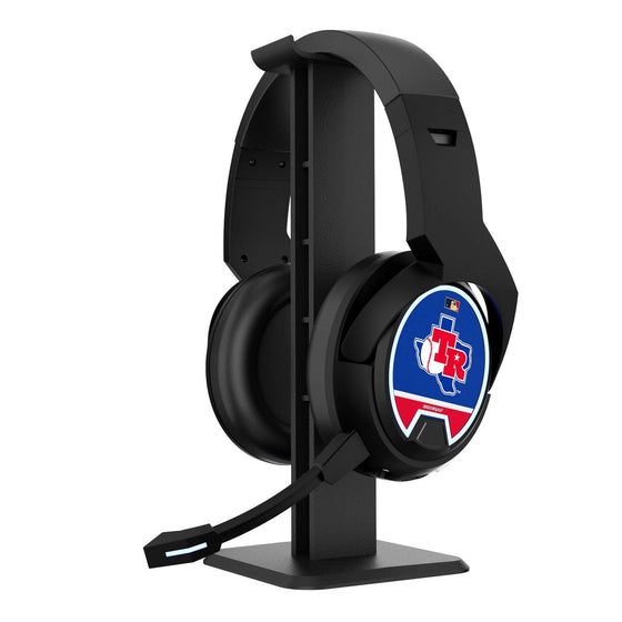 Texas Rangers 1981-1983 - Cooperstown Collection Stripe Gaming Headphones - 757 Sports Collectibles