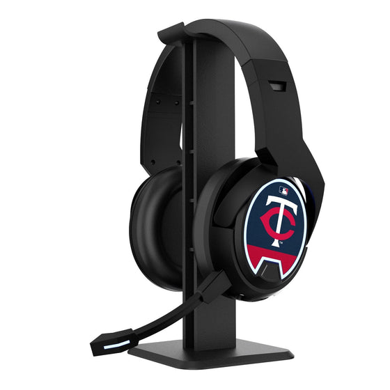 Minnesota Twins Stripe Gaming Headphones - 757 Sports Collectibles