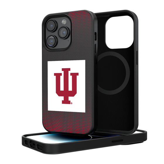 Indiana Hoosiers Linen Magnetic Phone Case-0