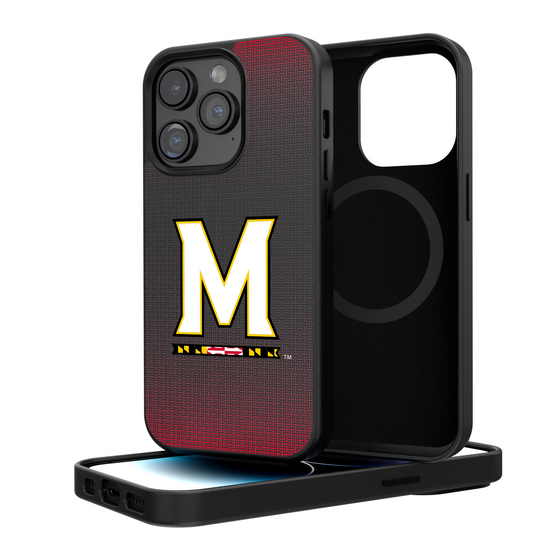 Maryland Terrapins Linen Magnetic Phone Case-0