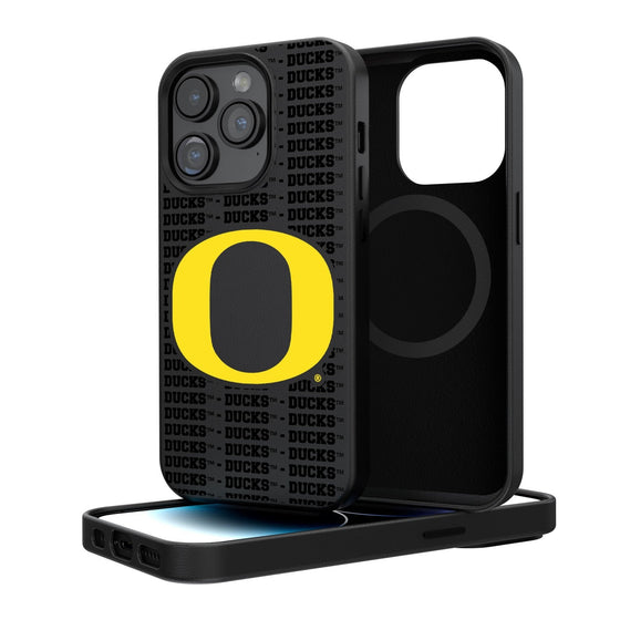 Oregon Ducks Blackletter Magnetic Case-0